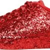 Overig Glitter Sneaker Rood Voor Dames -Kostuum Winkel glitter sneaker rood voor dames