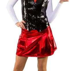 Overig Glitter Vest Pailletten Zwart Voor Dames