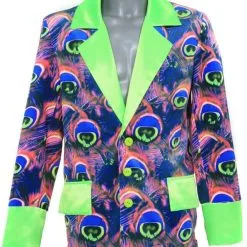 Overig Heren Carnavalsjas Neon Pauw