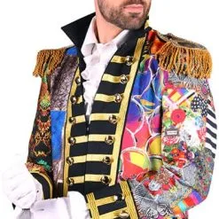 Overig Heren Carnavalsjas Patchwork Mix-it Up -Kostuum Winkel heren carnavalsjas patchwork mix it up 1