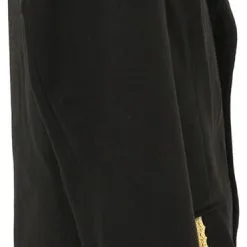 Overig Heren Carnavalsjas Zwart-Goud Luxe -Kostuum Winkel heren carnavalsjas zwart goud luxe zijkant