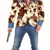 Overig Heren Cowboy Colbert Cow-Jeans -Kostuum Winkel heren cowboy colbert cow jeans