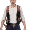 Overig Heren Cowboyvest Star -Kostuum Winkel heren cowboyvest star