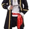 Overig Heren Piratenjas Old Black -Kostuum Winkel heren piratenjas old black