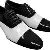 Overig Heren Schoenen Zwart/Wit -Kostuum Winkel heren schoenen zwart wit