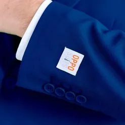 Herenkostuum OppoSuits Navy Royale 10 Herenkostuum OppoSuits Navy Royale -Kostuum Winkel herenkostuum opposuits navy royale detail 2