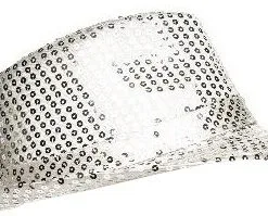Overig Hoedje Justin Pailletten Zilver -Kostuum Winkel hoedje justin pailletten zilver 2