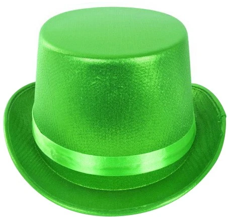 Overig Hoge Hoed Metallic Groen 4 Overig Hoge Hoed Metallic Groen - Afbeelding 2