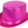 Overig Hoge Hoed Metallic Pink -Kostuum Winkel hoge hoed metallic pink
