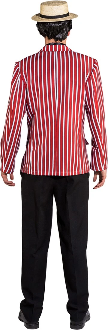 Overig Jaren 20 Jasje Rood-Wit Voor Heren 5 Overig Jaren 20 Jasje Rood-Wit Voor Heren - Afbeelding 3