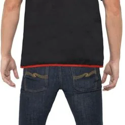 Overig Jaren 50 Bowling Shirt Zwart-Rood -Kostuum Winkel jaren 50 bowling shirt zwart rood 3