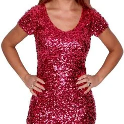 Overig Jurkje Pailletten Diva Pink