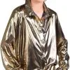 Overig Kinder Blouse Folie Metallic Goud -Kostuum Winkel kinder blouse folie metallic goud
