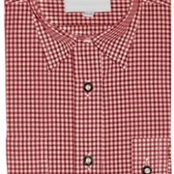 Overig Kinder Tiroler Overhemd Rood Luxe