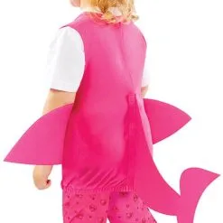 Overig Kostuum Baby Shark ™- Mommy Shark Roze -Kostuum Winkel kostuum baby shark mommy shark roze achterkant