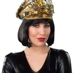 Overig Luxe Bling Bling Pet Pailletten Goud Met Bril