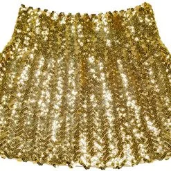 Overig Mini Rokje Pailletten Goud Voor Dames -Kostuum Winkel mini rokje pailletten goud voor dames voorbeeld