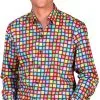 Overig Overhemd Heren Discoball -Kostuum Winkel overhemd heren discoball