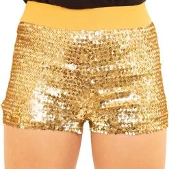 Overig Pailletten Hotpants Goud