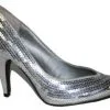 Overig Pailletten Pumps Zilver -Kostuum Winkel pailletten pumps zilver