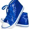 Overig Pailletten Sneakers Blauw 1 Overig Pailletten Sneakers Blauw -Kostuum Winkel pailletten sneakers blauw