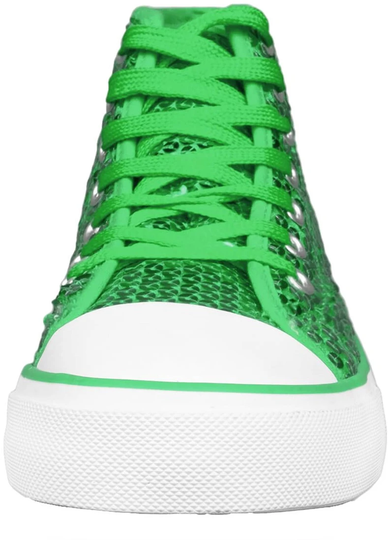 Overig Pailletten Sneakers Groen 5 Overig Pailletten Sneakers Groen - Afbeelding 3