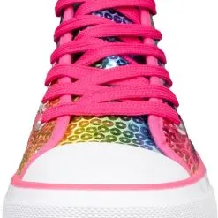 Overig Pailletten Sneakers Regenboog -Kostuum Winkel pailletten sneakers regenboog voorkant