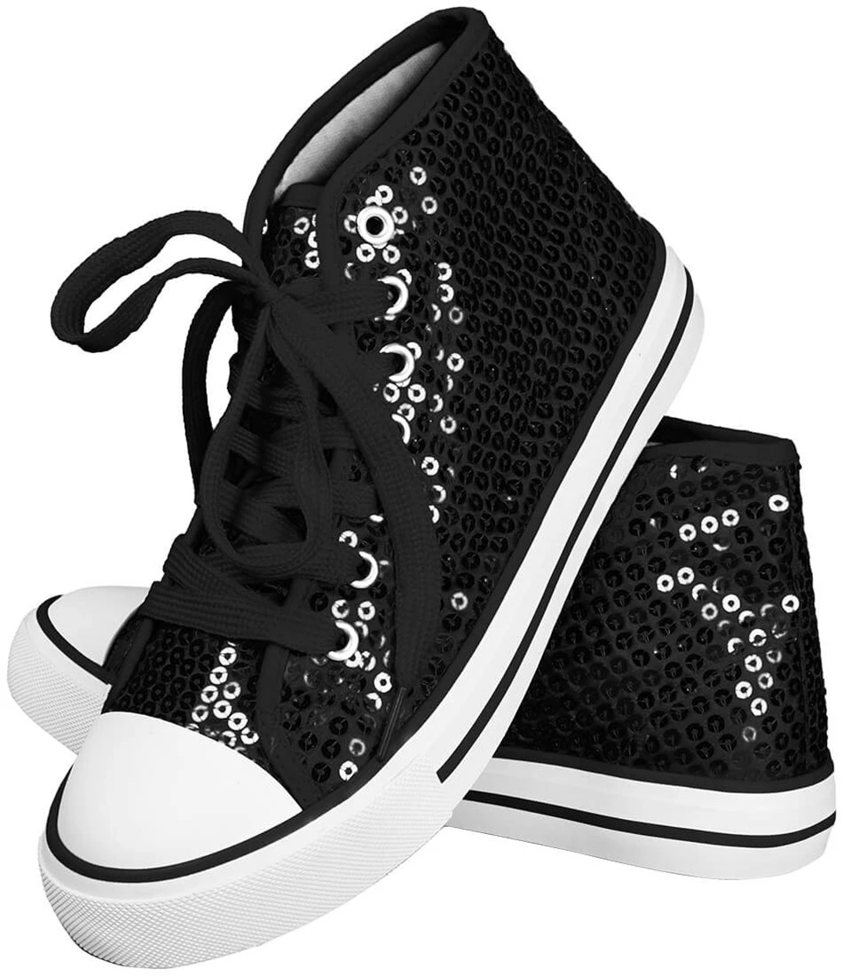 Overig Pailletten Sneakers Zwart 3 Overig Pailletten Sneakers Zwart