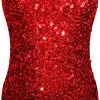 Overig Paillettenjurkje Glitter Rood Voor Meisjes 2 Overig Paillettenjurkje Glitter Rood Voor Meisjes -Kostuum Winkel paillettenjurkje glitter rood voor meisjes