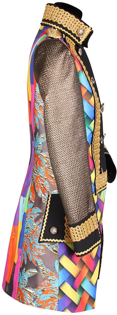 Overig Patchwork Carnavalsjas Dames 4 Overig Patchwork Carnavalsjas Dames - Afbeelding 2