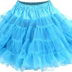 Overig Petticoat 2-Laags Turquoise