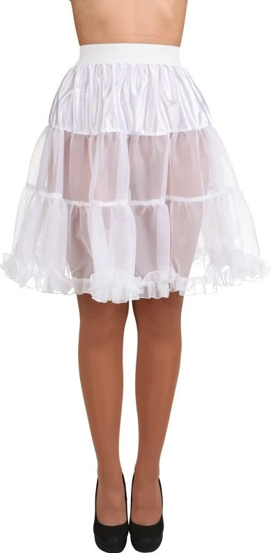 Overig Petticoat Kniehoogte Wit 3 Overig Petticoat Kniehoogte Wit
