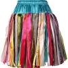 Overig Petticoat Turquoise-Rainbow Sattin Luxe (53 Cm)