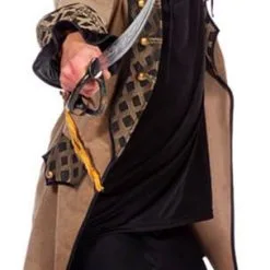 Overig Piratenjas Heren Taupe Luxe -Kostuum Winkel piratenjas heren taupe luxe 1