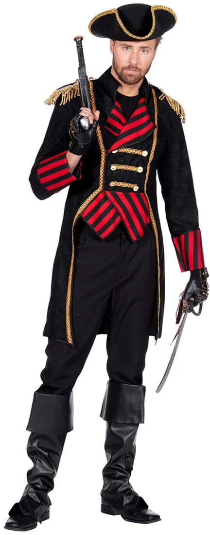 Overig Piratenjas Stripe Luxe Voor Heren 3 Overig Piratenjas Stripe Luxe Voor Heren