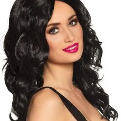 Overig Pruik Celebrity Zwart