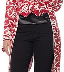 Overig Slipjas Kroon Luxe Rood/Zilver