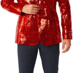Suitmeister Glitter Jasje Rood