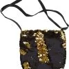 Overig Tasje Tover Pailletten Goud-Zwart -Kostuum Winkel tasje tover pailletten goud zwart