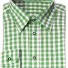 Overig Tiroler Overhemd Groen Luxe (katoen/polyester) -Kostuum Winkel tiroler overhemd groen luxe katoen polyester