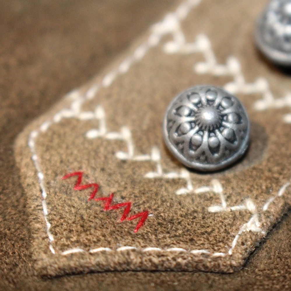 Overig Tiroler Trachten Jas Luxe (Wol-Geitenleer) 5 Overig Tiroler Trachten Jas Luxe (Wol-Geitenleer) - Afbeelding 3