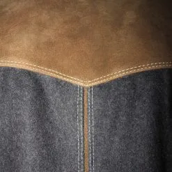 Overig Tiroler Trachten Jas Luxe (Wol-Geitenleer) 13 Overig Tiroler Trachten Jas Luxe (Wol-Geitenleer) -Kostuum Winkel tiroler trachten jas luxe wol geitenleer detail 2