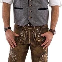 Overig Tiroler Trachten Vest Luxe (Wol)