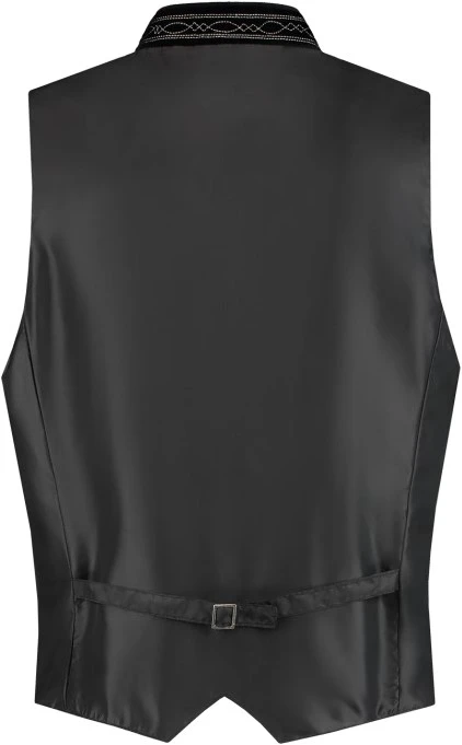 Overig Tiroler Trachten Vest Zwart (Polyesther Fluweel) 4 Overig Tiroler Trachten Vest Zwart (Polyesther Fluweel) - Afbeelding 2