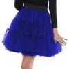 Overig Tulen Petticoat Blauw Rok 1 Overig Tulen Petticoat Blauw Rok -Kostuum Winkel tulen petticoat blauw rok