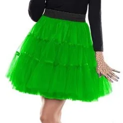 Overig Tulen Petticoat Groen Rok
