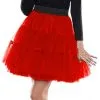 Overig Tulen Petticoat Rood Rok -Kostuum Winkel tulen petticoat rood rok