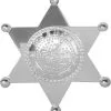Overig Wild West Sheriff Ster (plastic) 1 Overig Wild West Sheriff Ster (plastic) -Kostuum Winkel wild west sheriff ster plastic